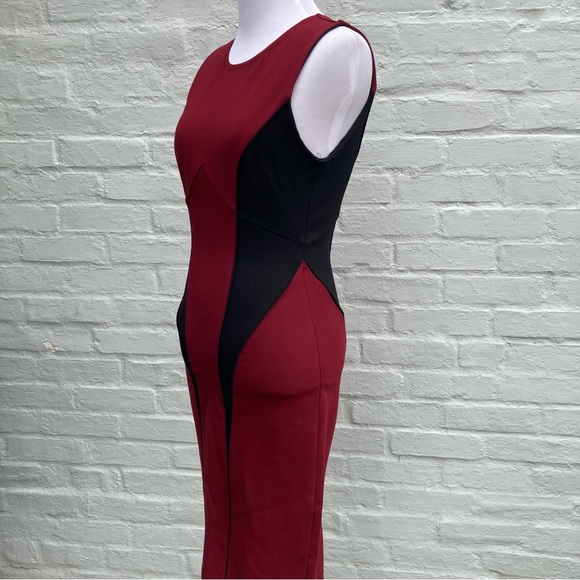 *SOLD* Intermix Colorblock Pencil Dress - Picture 3 of 6